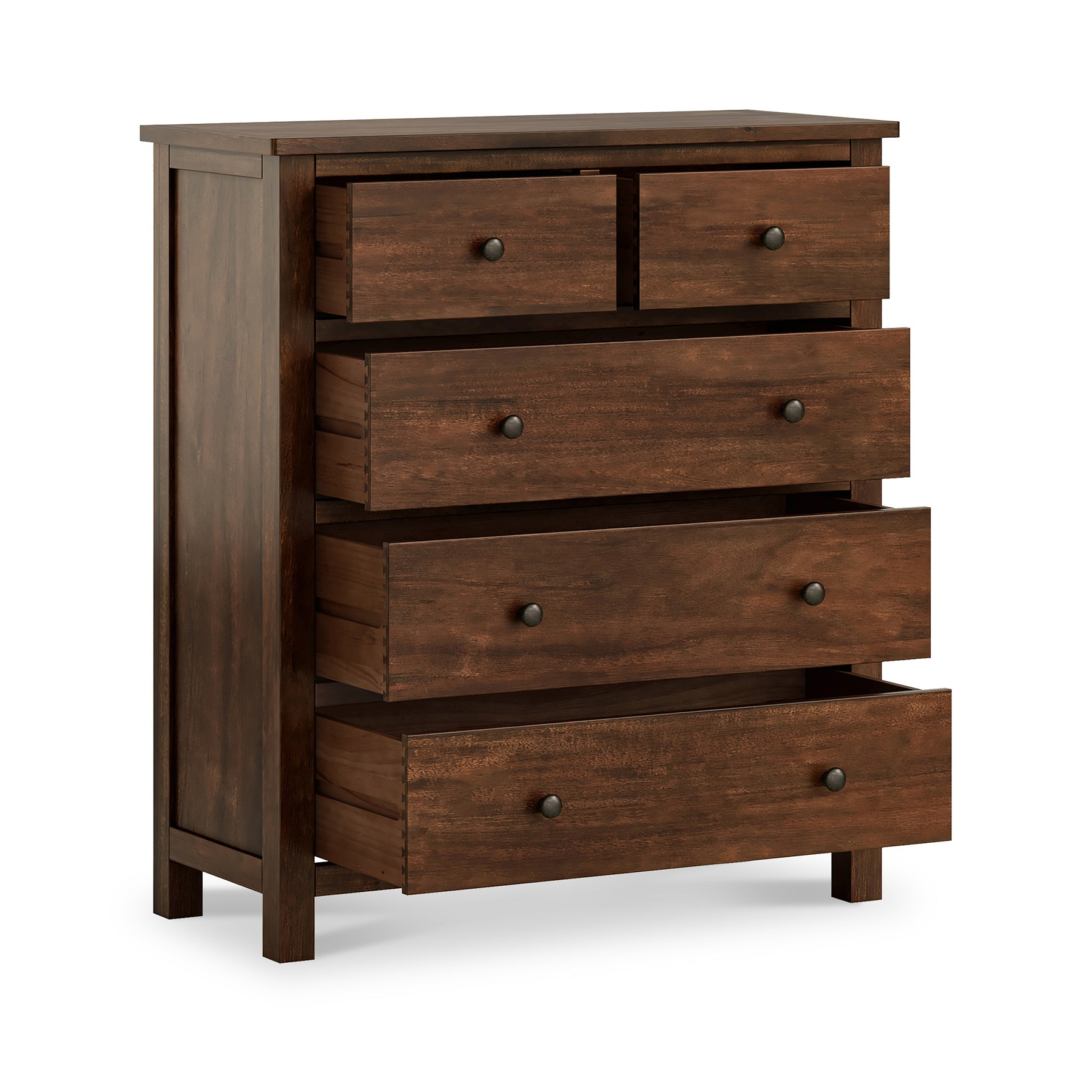 Duchy Acacia XL 2 Over 3 Chest from Roseland Furniture