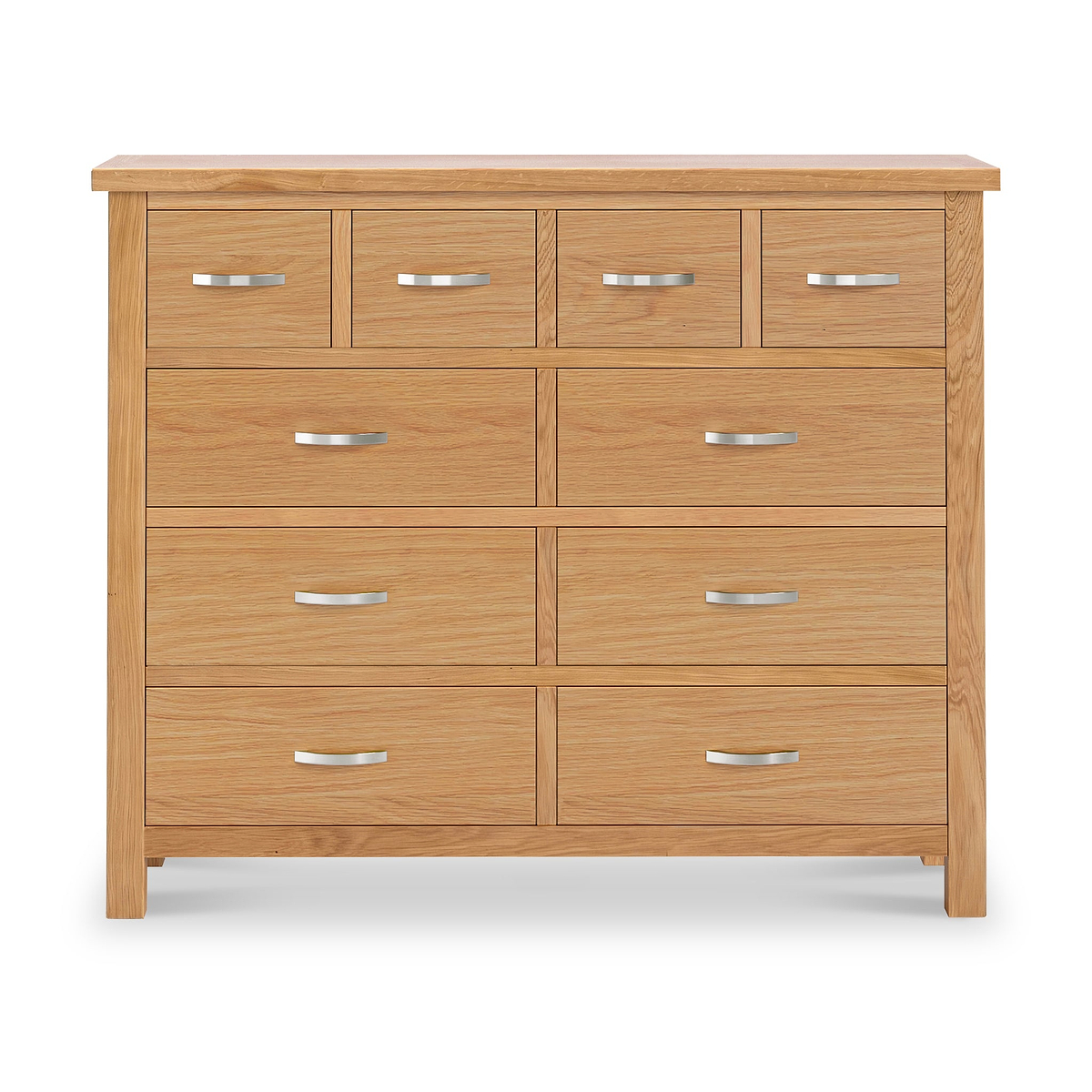 London Oak 4 over 6 drawer chest from Roseland Furniture
