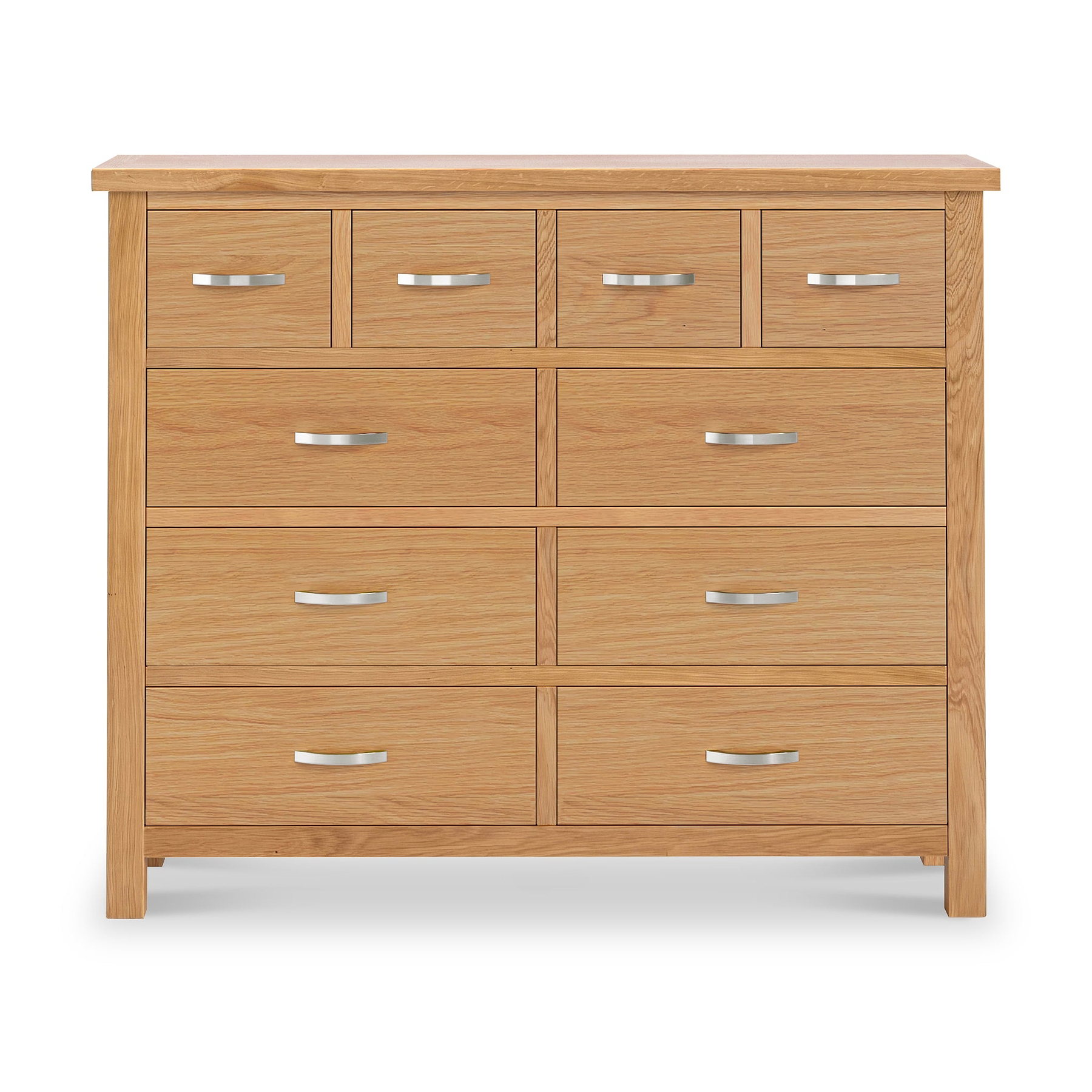 London Oak 4 over 6 drawer chest from Roseland Furniture