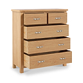 London XL 2 Over 3 Chest of Drawers from Roseland Furniture