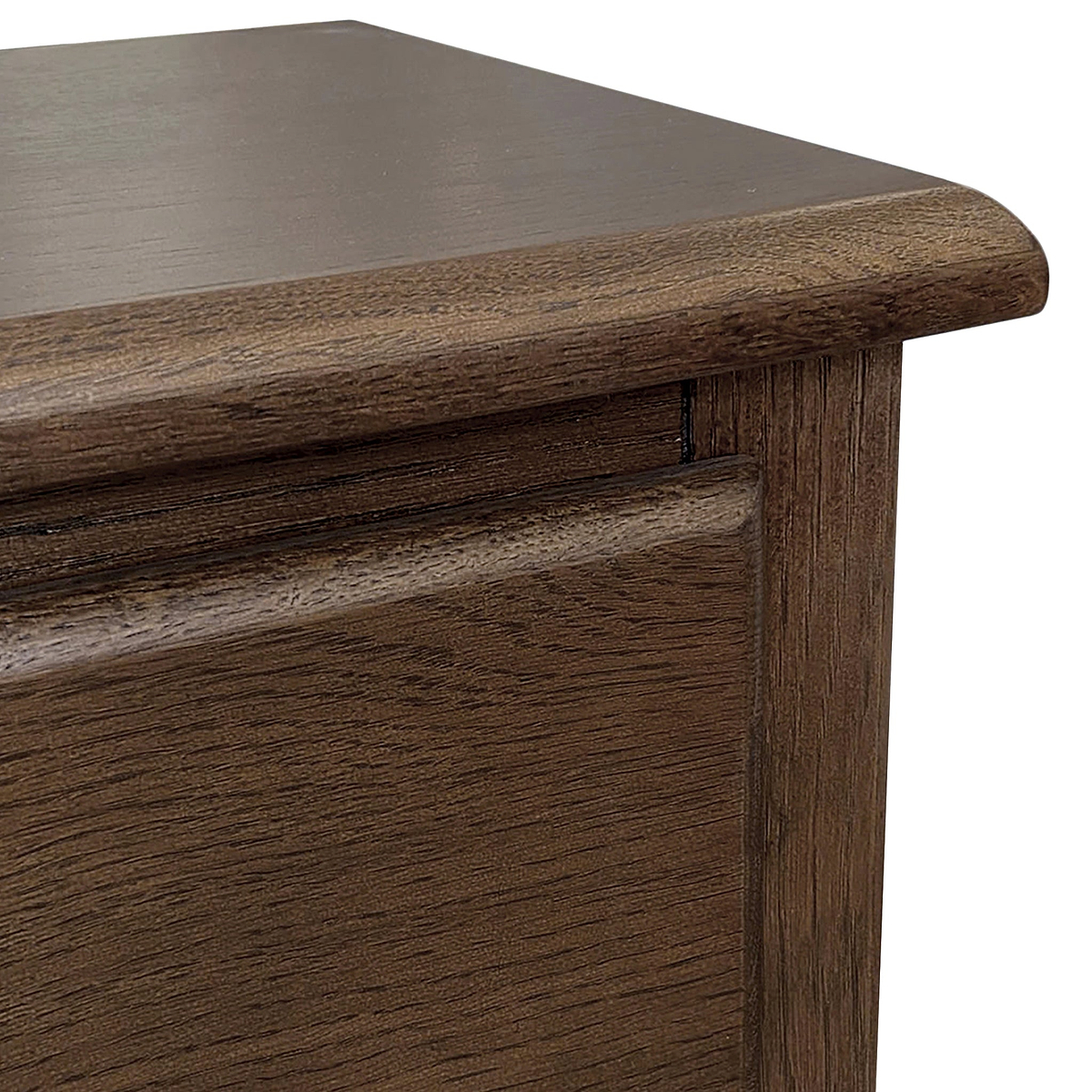 Celine 2 Over 3 Drawer Chest Dark Stain from Roseland Furniture