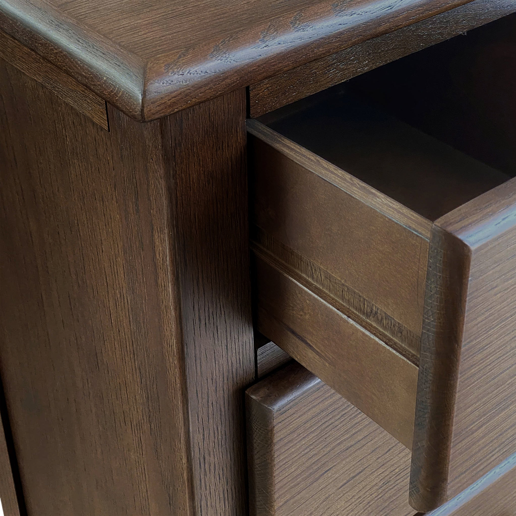 Celine Oak 6 Drawer Chest Dark from Roseland Furniture