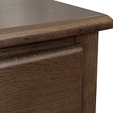 Celine Oak 6 Drawer Chest Dark from Roseland Furniture