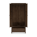 Celine Oak Double Wardrobe Dark Stain from Roseland Furniture