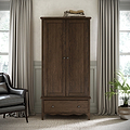 Celine Oak Double Wardrobe Dark Stain from Roseland Furniture