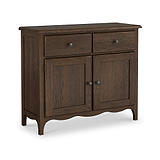 Celine Oak Small Sideboard Dark Stain from Roseland Furniture