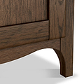 Celine Oak Small Sideboard Dark Stain from Roseland Furniture