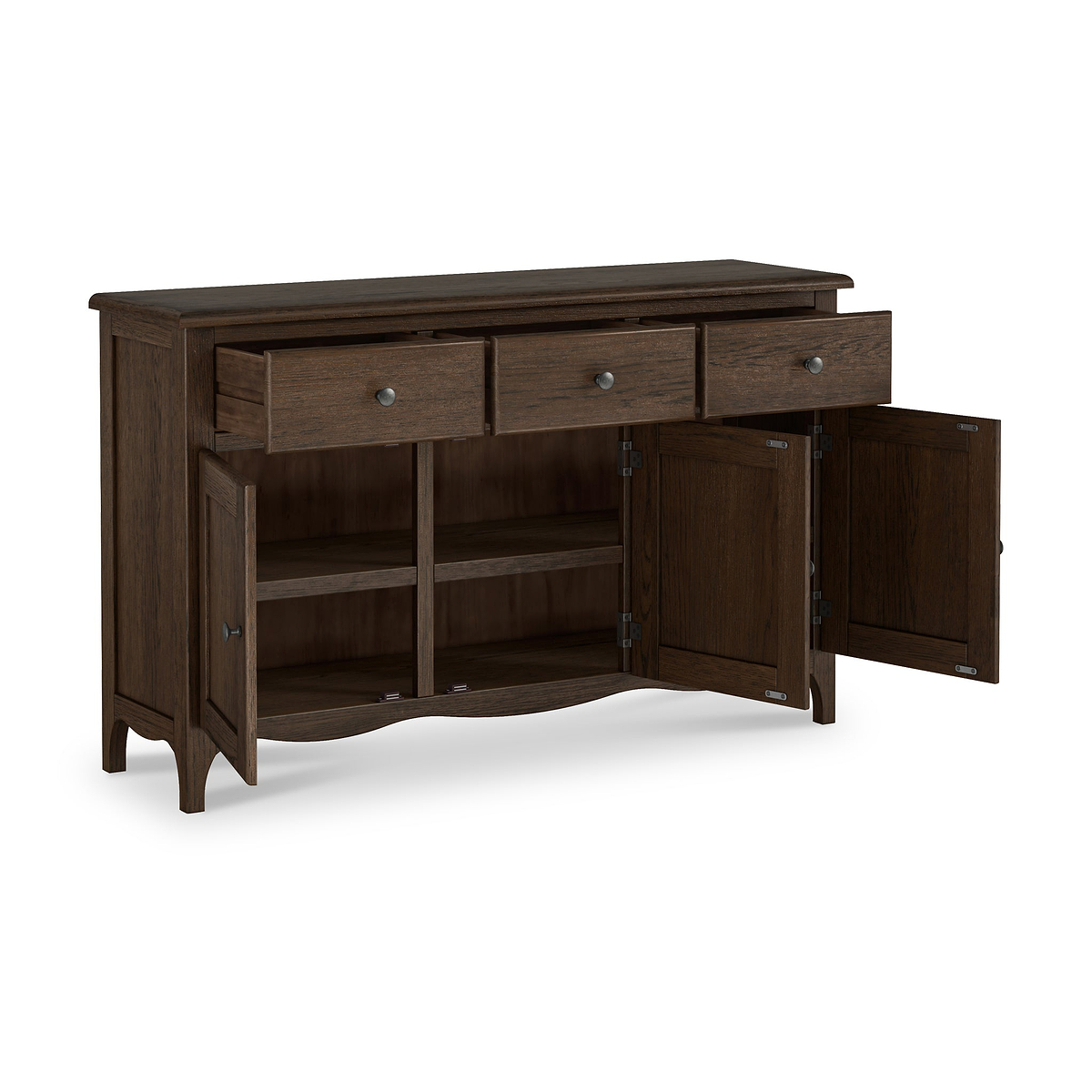 Celine Large Sideboard Dark Stain from Roseland Furniture