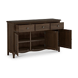 Celine Large Sideboard Dark Stain from Roseland Furniture