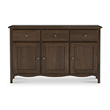 Celine Large Sideboard Dark Stain from Roseland Furniture