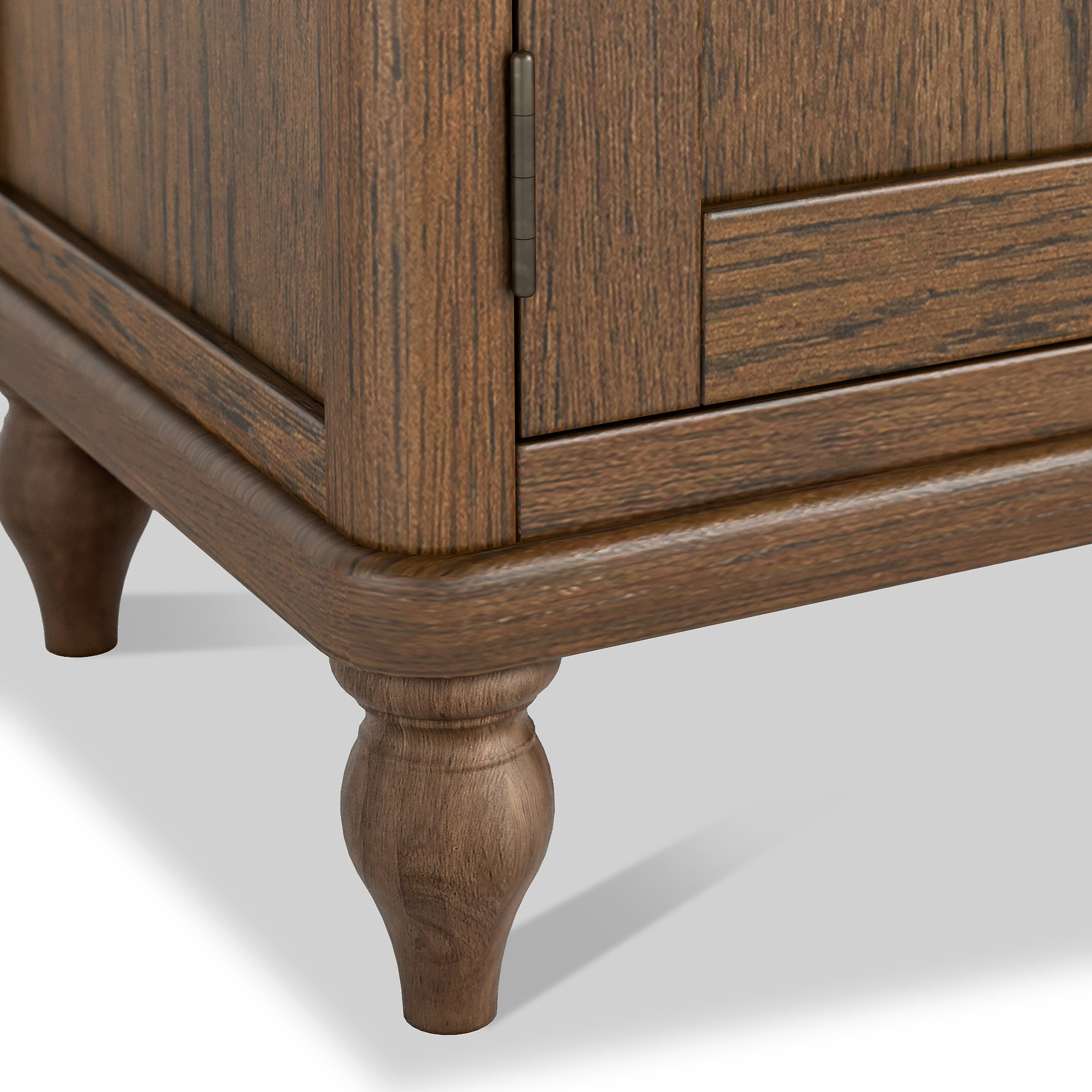 Rutland Dark Oak 160cm Wide TV Unit from Roseland Furniture