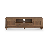 Rutland Dark Oak 160cm Wide TV Unit from Roseland Furniture