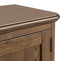 Rutland Dark Oak 200cm Extra Wide TV Unit from Roseland Furniture