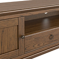 Rutland Dark Oak 200cm Extra Wide TV Unit from Roseland Furniture