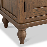 Rutland Dark Oak 200cm Extra Wide TV Unit from Roseland Furniture
