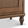 Rutland Dark Oak Mini Sideboard from Roseland Furniture
