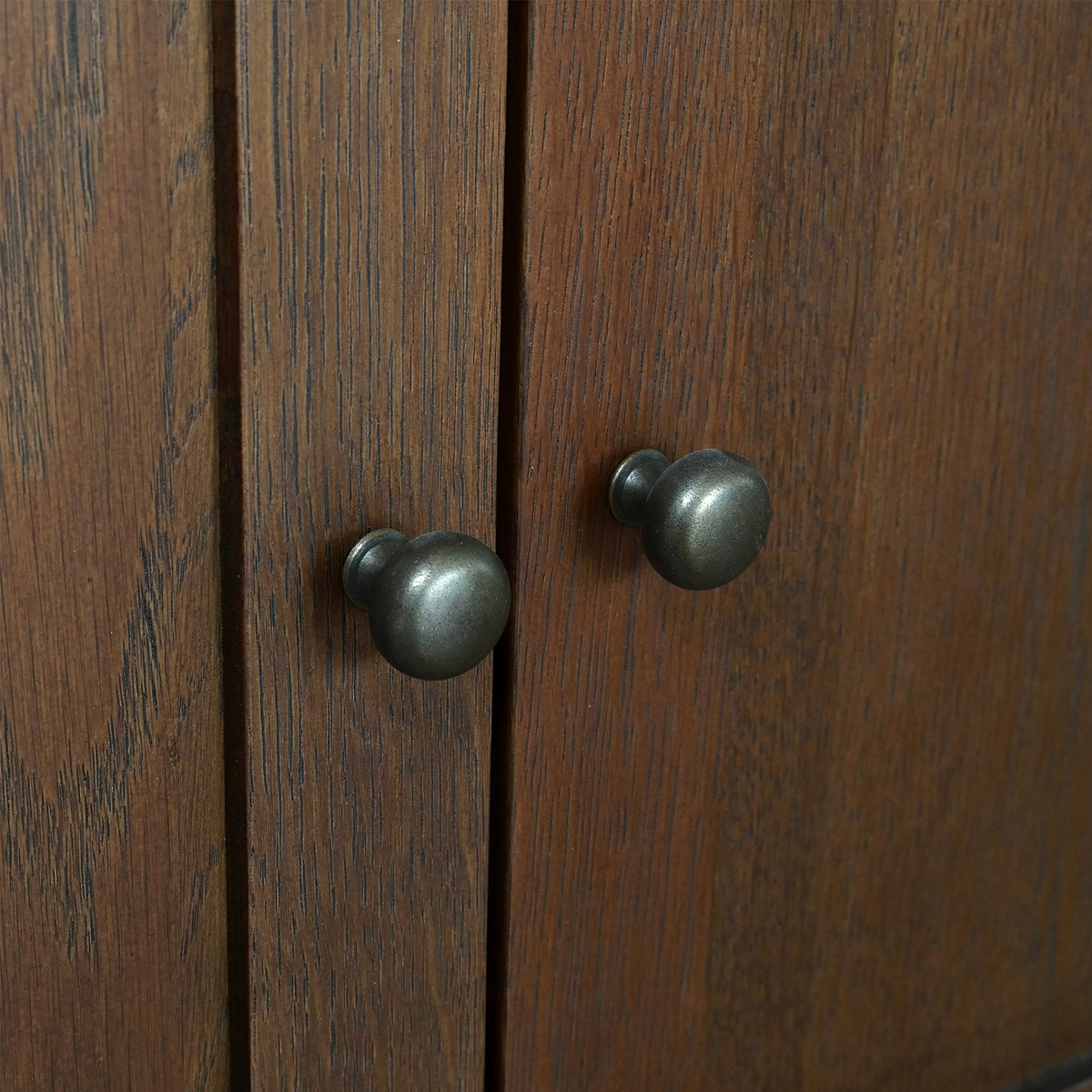 Rutland Dark Oak Mini Sideboard from Roseland Furniture
