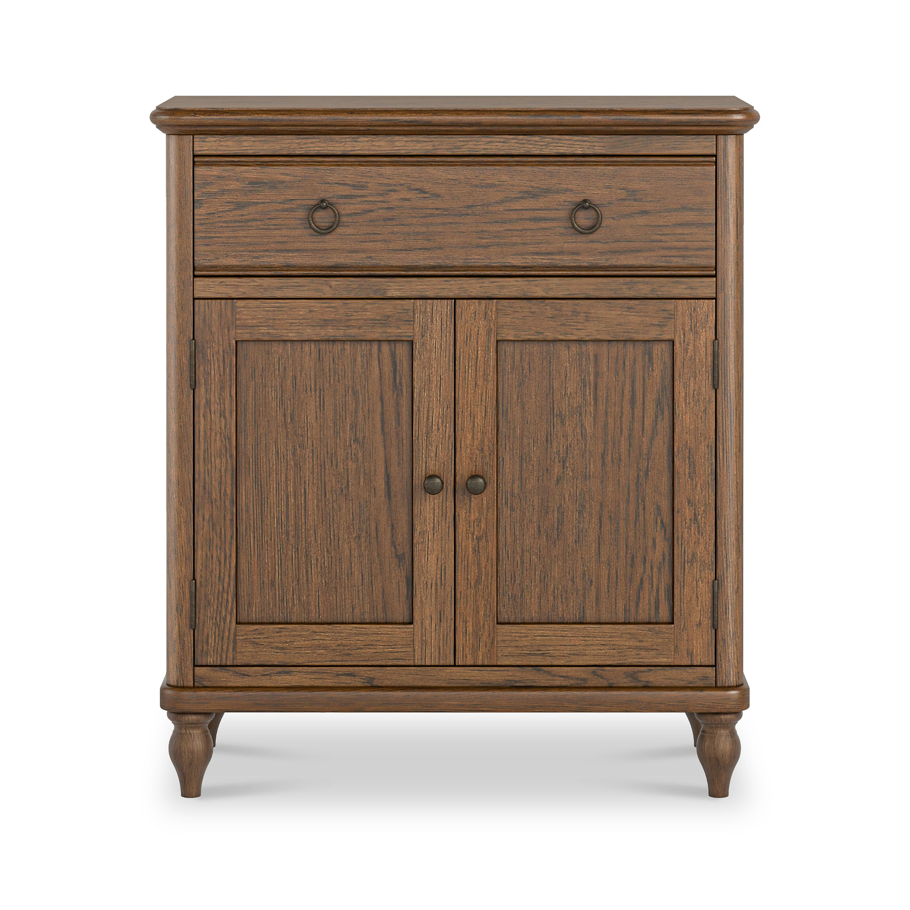 Rutland Dark Oak Mini Sideboard from Roseland Furniture