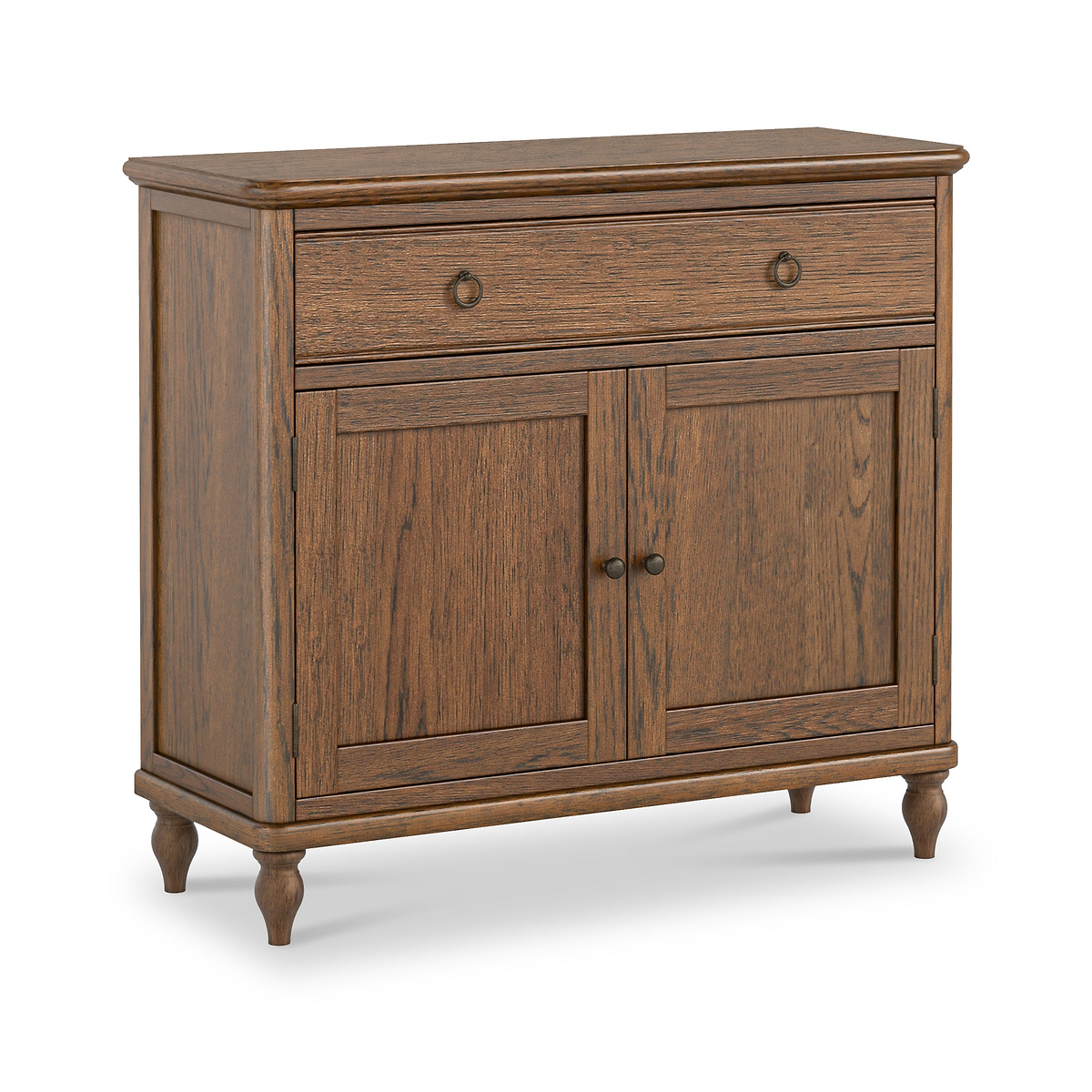Rutland Dark Oak Small Sideboard from Roseland Furniture