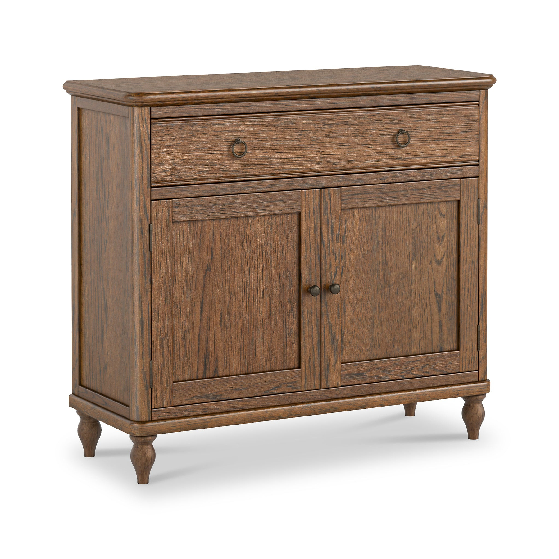 Rutland Dark Oak Small Sideboard from Roseland Furniture