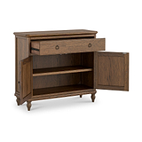 Rutland Dark Oak Small Sideboard from Roseland Furniture