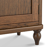 Rutland Dark Oak Small Sideboard from Roseland Furniture