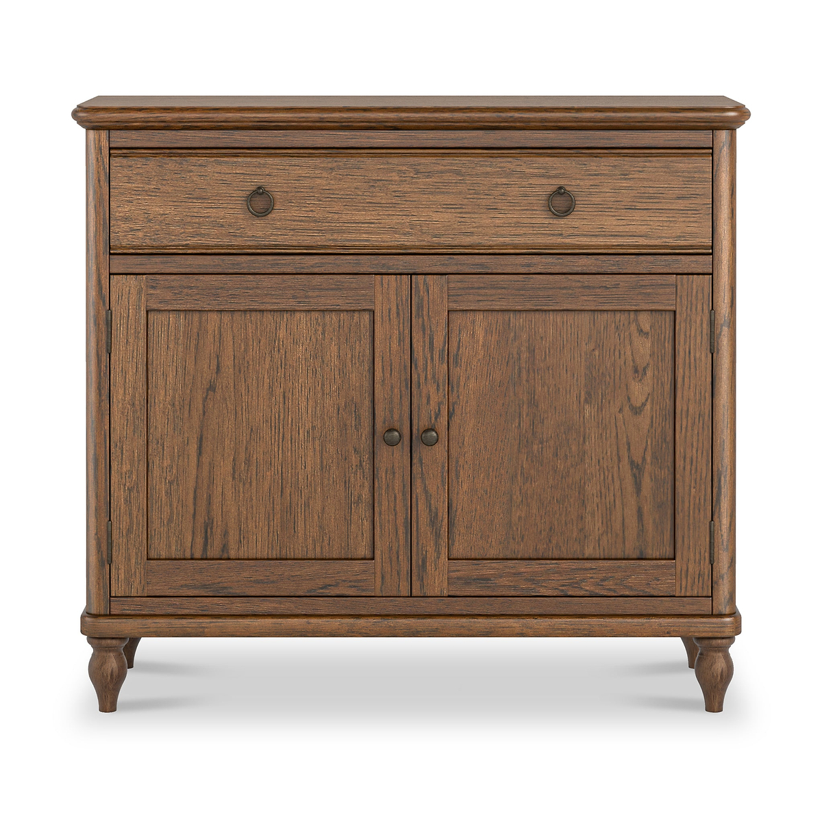 Rutland Dark Oak Small Sideboard from Roseland Furniture