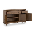 Rutland Dark Oak Large Sideboard from Roseland Furniture
