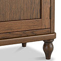 Rutland Dark Oak Large Sideboard from Roseland Furniture