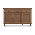 Rutland Dark Oak Large Sideboard from Roseland Furniture