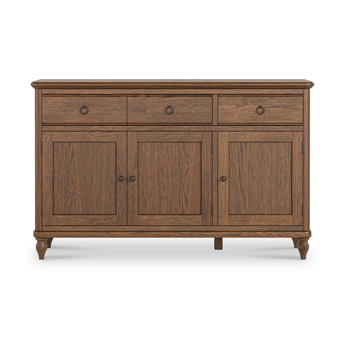 Rutland Dark Oak Large Sideboard from Roseland Furniture