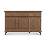 Rutland Dark Oak Large Sideboard from Roseland Furniture