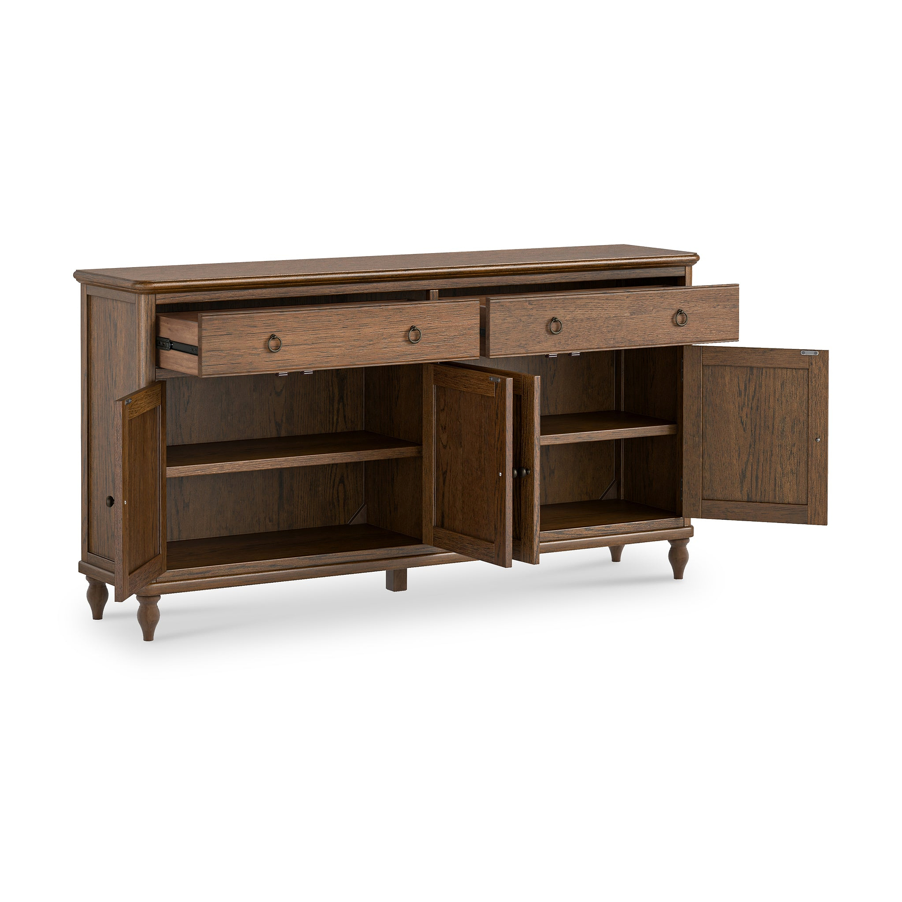 Rutland Dark Oak Extra Large Sideboard from Roseland Furniture