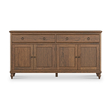 Rutland Dark Oak Extra Large Sideboard from Roseland Furniture