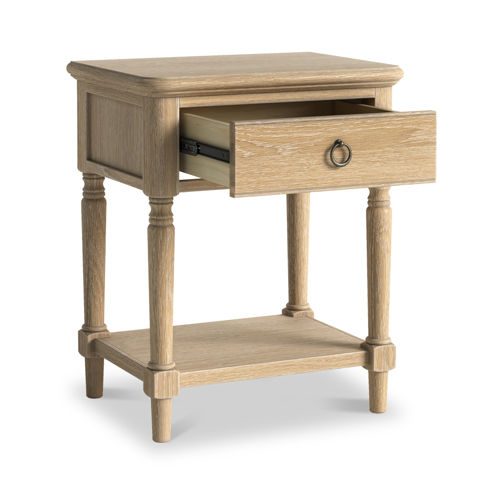 Rutland Oak Lamp Table from Roseland Furniture