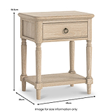 Rutland Oak Lamp Table from Roseland Furniture