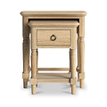 Rutland Oak Nest of Tables from Roseland Furniture