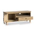 Rutland Oak 120cm TV Unit from Roseland Furniture