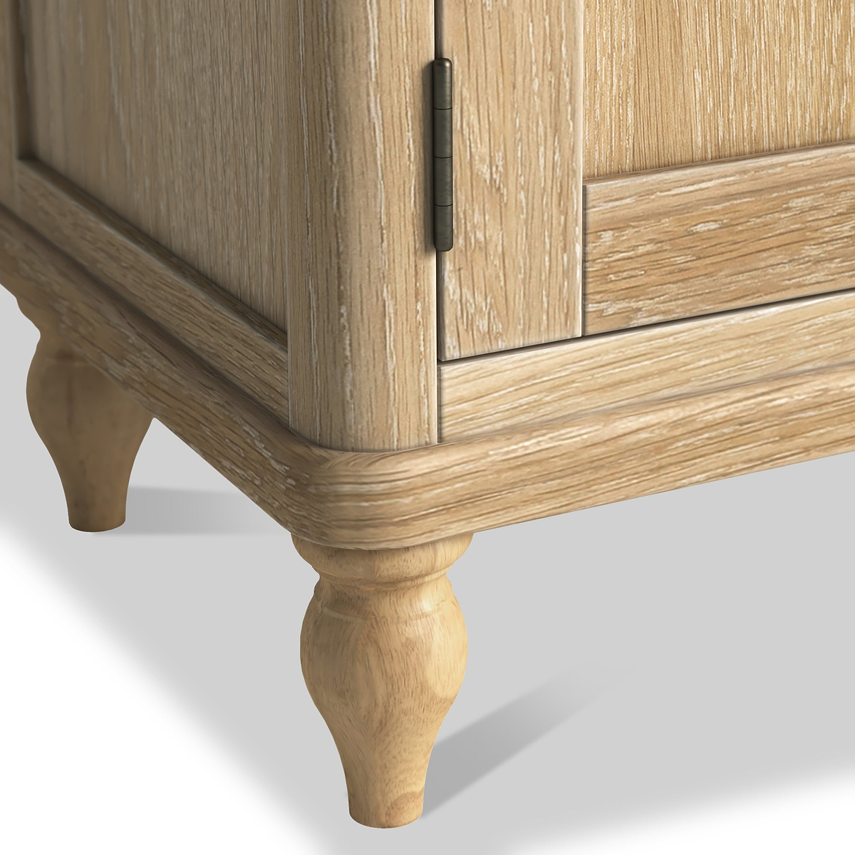 Rutland Oak 120cm TV Unit from Roseland Furniture