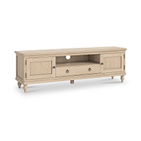 Rutland Oak 160cm Wide TV Unit from Roseland Furniture