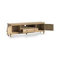 Rutland Oak 160cm Wide TV Unit from Roseland Furniture