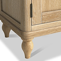 Rutland Oak 160cm Wide TV Unit from Roseland Furniture