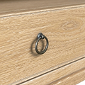 Rutland Oak 160cm Wide TV Unit from Roseland Furniture