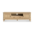Rutland Oak 160cm Wide TV Unit from Roseland Furniture