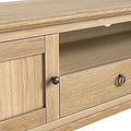 Rutland Oak 200cm Extra Wide TV Unit from Roseland Furniture
