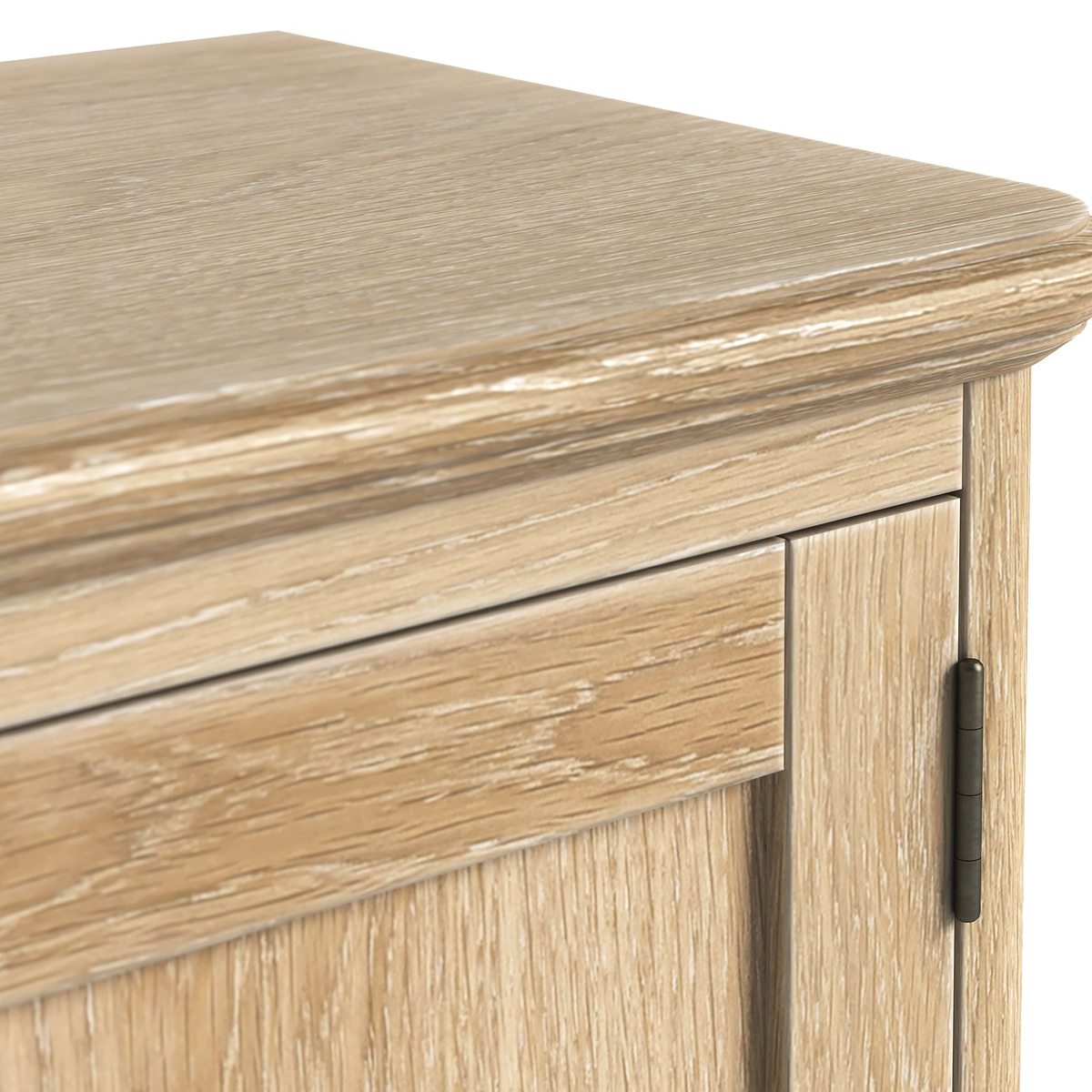 Rutland Oak 200cm Extra Wide TV Unit from Roseland Furniture