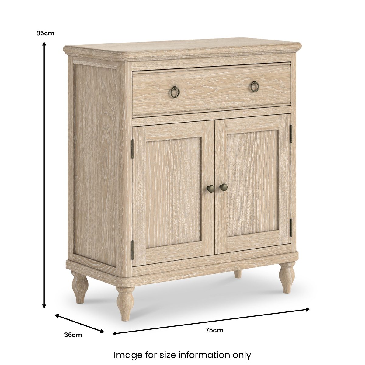 Rutland Oak Mini Sideboard from Roseland Furniture