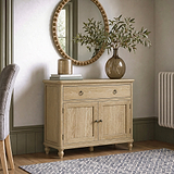 Rutland Oak Small Sideboard from Roseland Furniture