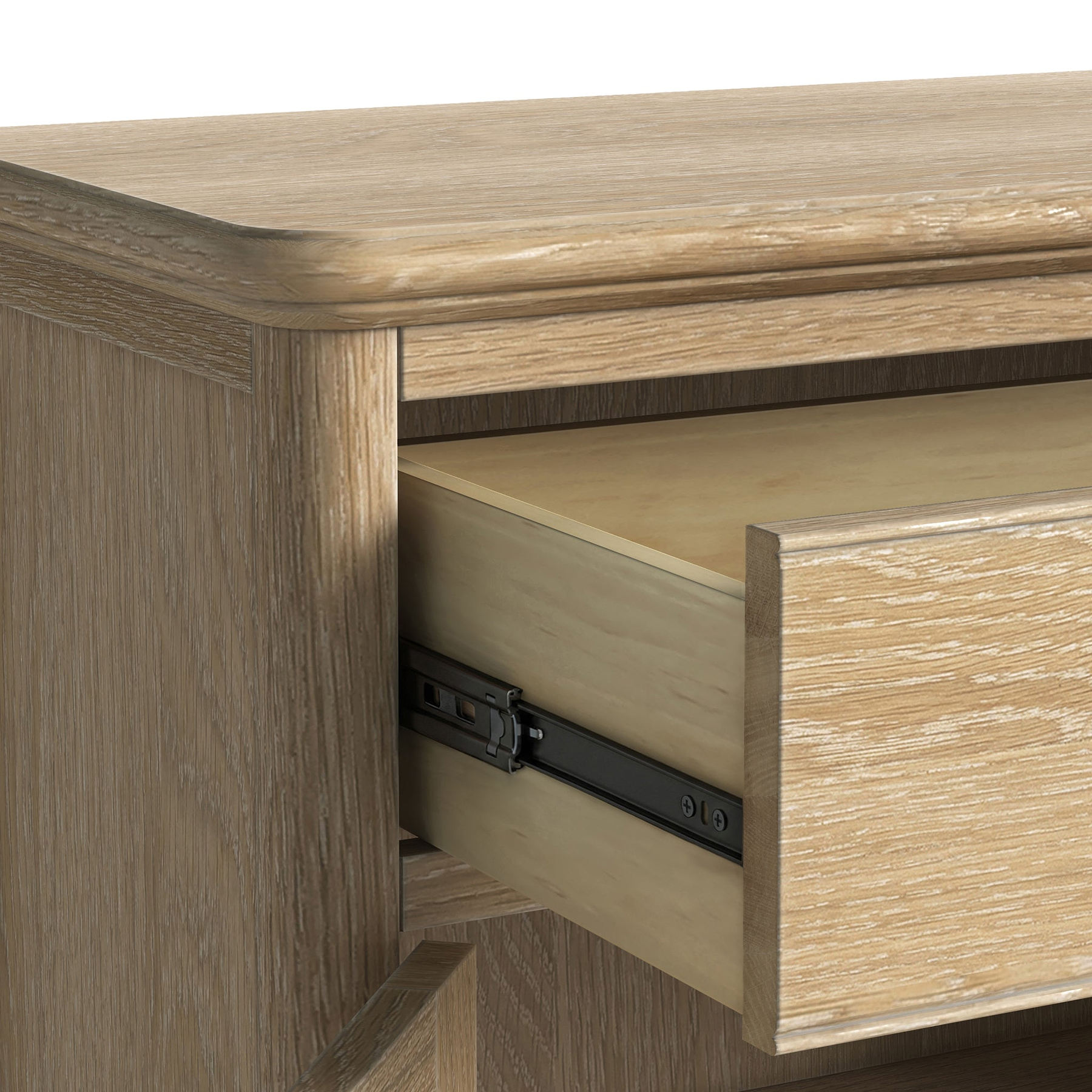 Rutland Oak Large Sideboard from Roseland Furniture