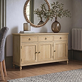 Rutland Oak Large Sideboard from Roseland Furniture